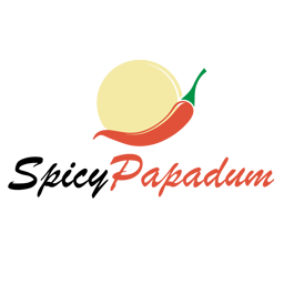 Spicy Papadum logo.